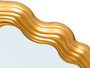GIFTDECOR Espejo de plástico forma oro 45cm
