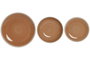 DKD Home Decor Set de Vajilla de Gres Naranja 18 Piezas