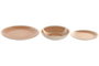 DKD Home Decor Set de Vajilla de Gres Naranja 18 Piezas