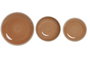 DKD Home Decor Set de Vajilla de Gres Naranja 18 Piezas
