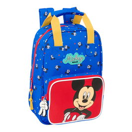 Mochila Escolar Mickey Mouse Clubhouse Good day Azul 20 x 28 x 8 cm