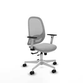 PIQUERAS Y CRESPO Silla de oficina Cilanco Gris con mecanismo Sincro/Traslack