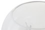 DKD Home Decor Portavelas Madera y Cristal Tronquitos Blanco