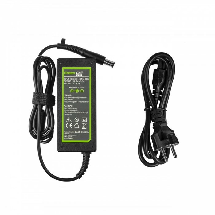 Green Cell Cargador PRO 18.5V 3.5A 65W para HP y Compaq Presario