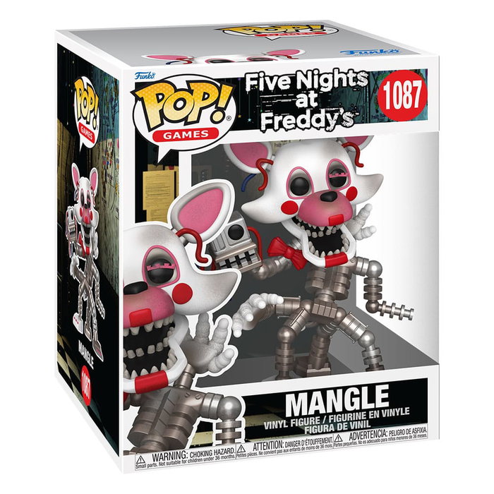 Funko Five Nights at Freddy's Super Sized POP! Vinyl Figura Mangle 15 cm Funko Five Nights at Freddy's Super Sized POP! Vinyl Figura Mangle 15 cm