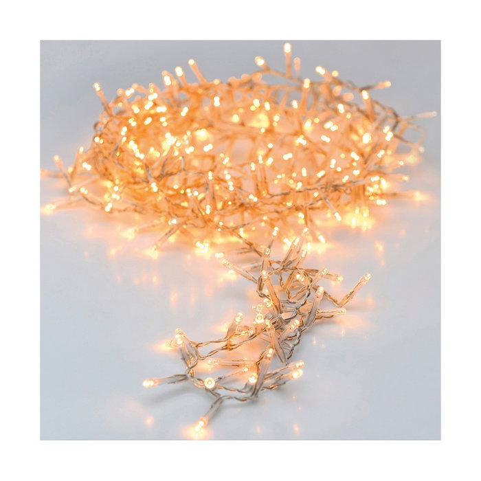 Guirnalda 120 leds Blanco Cálido 9m IP44