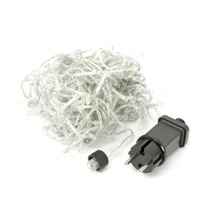 Guirnalda 120 leds Blanco Cálido 9m IP44