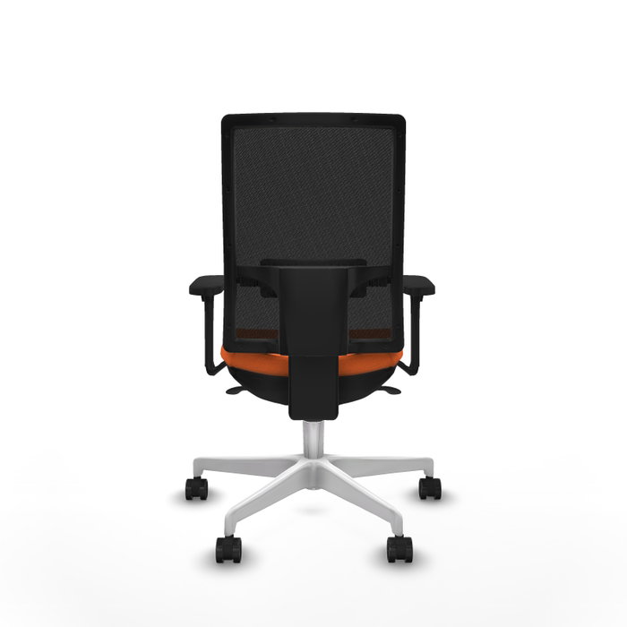 PIQUERAS Y CRESPO Silla de oficina Horna Naranja y Negro