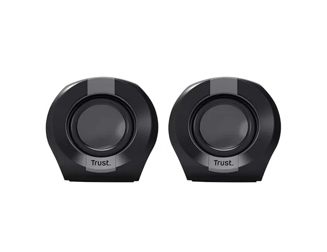 Trust Polo 2.0 Altavoces Compactos con Alimentación USB y 4W RMS, Negro