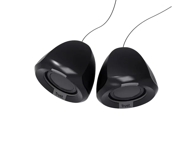 Trust Polo 2.0 Altavoces Compactos con Alimentación USB y 4W RMS, Negro