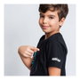 Camiseta de Manga Corta Infantil The Mandalorian Negro 14 Años