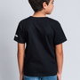 Camiseta de Manga Corta Infantil The Mandalorian Negro 14 Años