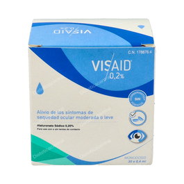 Visaid Solución Oftálmica Sequedad Ocular 0,2% 30 Monodosis