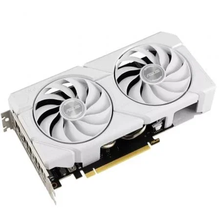 Asus Dual RTX4060TI-O8G-EVO-WHITE NVIDIA GeForce RTX 4060 Ti 8GB GDDR6 Blanco - 90YV0J4B-M0NA00