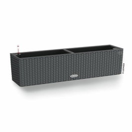 Lechuza Jardinera Balconera casita 80 Granito 12L Kit completo