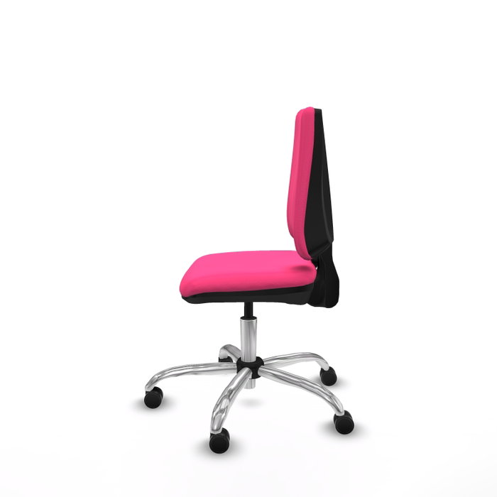 PIQUERAS Y CRESPO Silla de oficina Elche Rosa con mecanismo Contacto permanente