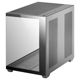 Mars Gaming Caja Gaming Torre MCV4 Negra, Cristal Templado Sin Marco, Edición Custom, Formato E--ATX XXL, Para Refrigeración Líquida y PC Gaming