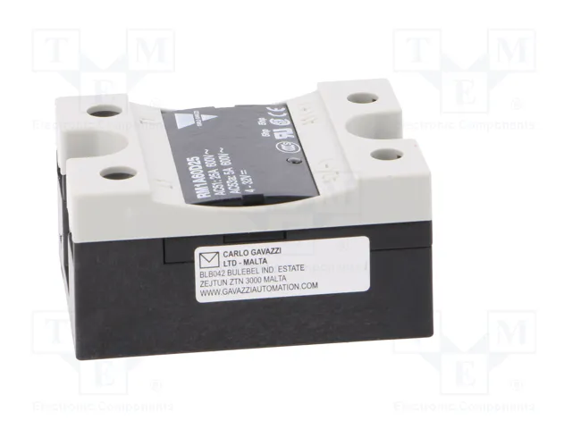 CARLO GAVAZZI RM1A60D25 Relé de semiconductor monofásico 25A 42÷660VAC CARLO GAVAZZI RM1A60D25 Relé de semiconductor monofásico 25A 42÷660VAC