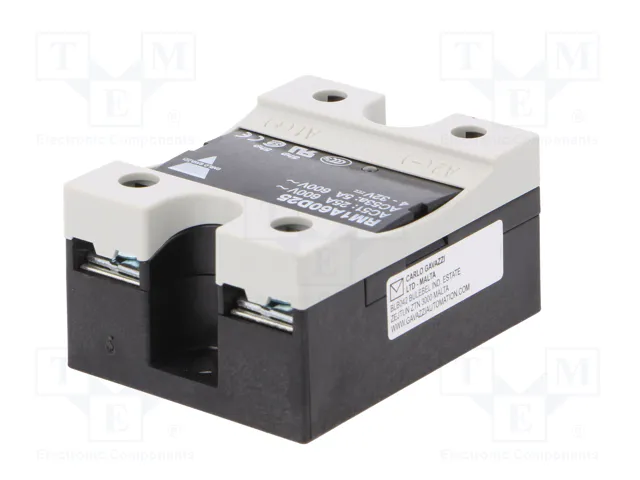 CARLO GAVAZZI RM1A60D25 Relé de semiconductor monofásico 25A 42÷660VAC CARLO GAVAZZI RM1A60D25 Relé de semiconductor monofásico 25A 42÷660VAC