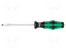 WERA Destornillador plano estándar 4x0,8 mm 90 mm