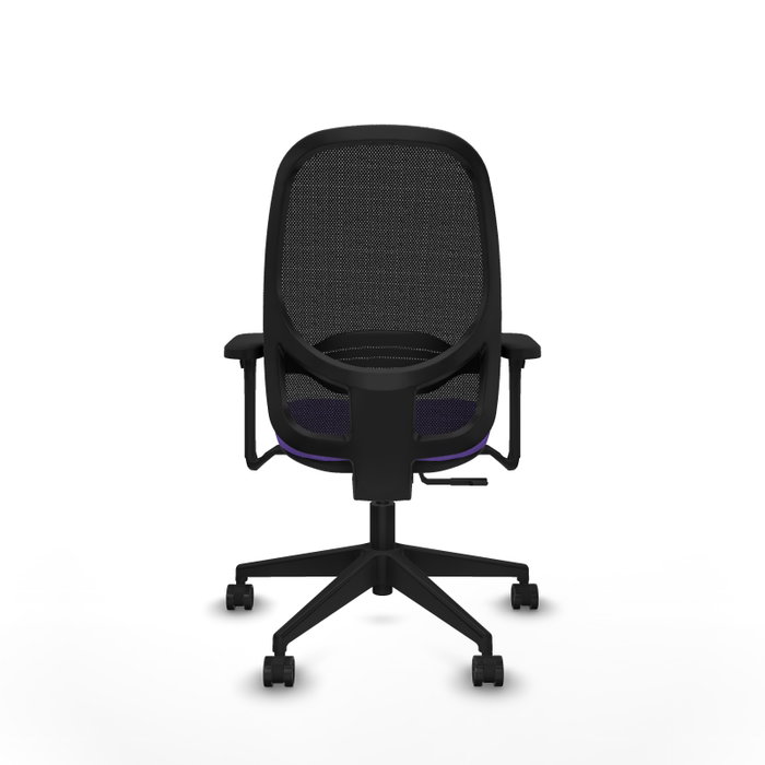 PIQUERAS Y CRESPO Silla de oficina Cilanco con mecanismo Sincro, Tela Lila y Malla Negra PIQUERAS Y CRESPO Silla de oficina Cilanco con mecanismo Sincro, Tela Lila y Malla Negra
