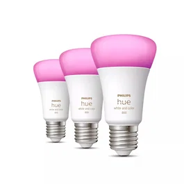 Philips Hue White and Color Ambiance 8719514328389 Bombilla LED Inteligente E27 A60, 9W (equivalente 60W), 16 Millones de Colores, Bluetooth/Zigbee, Clase F