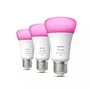 Philips Hue White and Color Ambiance 8719514328389 Bombilla LED Inteligente E27 A60, 9W (equivalente 60W), 16 Millones de Colores, Bluetooth/Zigbee, Clase F