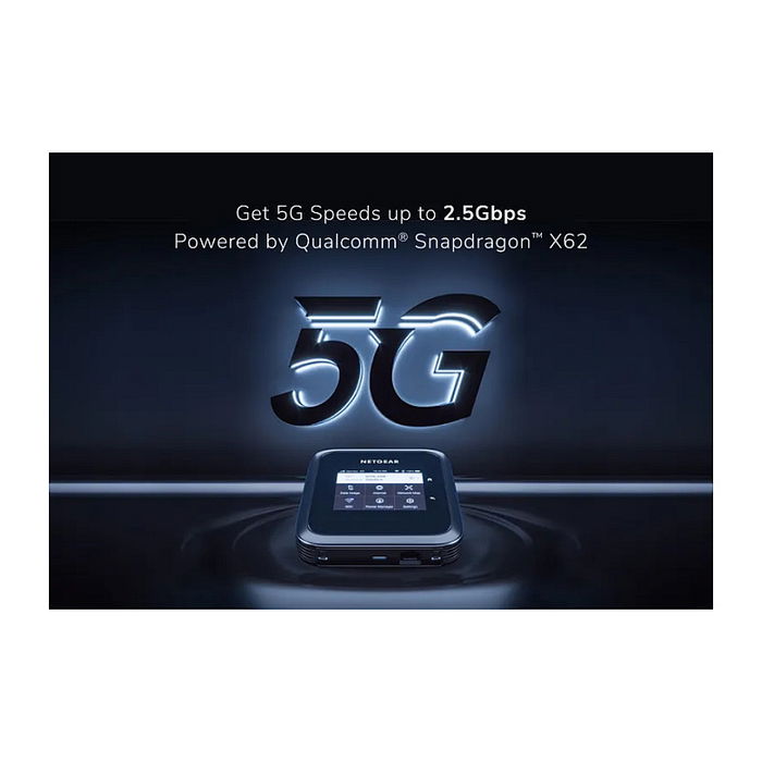 Netgear Nighthawk M6 MR6150-100EUS - Router WiFi Portátil 5G, Modem LTE, Liberado, Negro