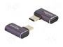 DeLOCK Adaptador USB Type-C™ 40 Gbps PD 3.1 240 W 8K 60 Hz Antracita