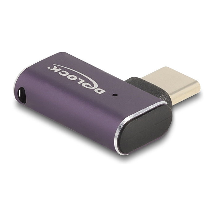 DeLOCK Adaptador USB Type-C™ 40 Gbps PD 3.1 240 W Angular Antracita
