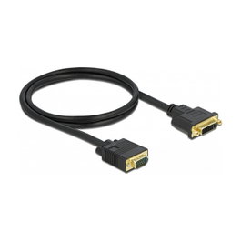 DeLOCK Cable Adaptador DVI 24+5 Hembra a VGA Macho 1 m