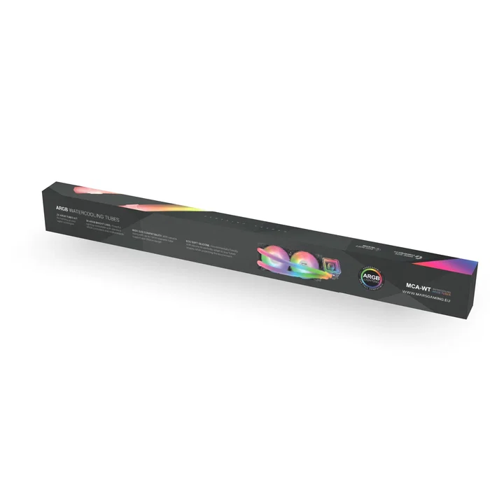 Mars Gaming MCA-WT Fundas ARGB para Tubos de Refrigeración Líquida - Silicona Flexible, 30 LEDs, Compatible con Aura Sync, Mystic Light, RGB Fusion - Incluye 2 Piezas Mars Gaming MCA-WT Fundas ARGB para Tubos de Refrigeración Líquida - Silicona Flexible, 30 LEDs, Compatible con Aura Sync, Mystic Light, RGB Fusion - Incluye 2 Piezas