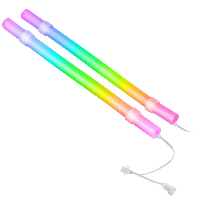 Mars Gaming MCA-WT Fundas ARGB para Tubos de Refrigeración Líquida - Silicona Flexible, 30 LEDs, Compatible con Aura Sync, Mystic Light, RGB Fusion - Incluye 2 Piezas Mars Gaming MCA-WT Fundas ARGB para Tubos de Refrigeración Líquida - Silicona Flexible, 30 LEDs, Compatible con Aura Sync, Mystic Light, RGB Fusion - Incluye 2 Piezas