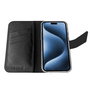 Celly Funda cartera para iPhone 17 Pro Max con MagSafe, soporte de sobremesa y 3 bolsillos para tarjetas - Negro