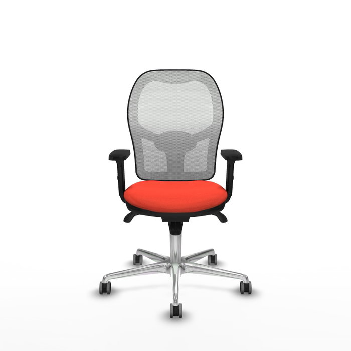 PIQUERAS Y CRESPO Silla de oficina Jorquera Naranja y Blanco PIQUERAS Y CRESPO Silla de oficina Jorquera Naranja y Blanco
