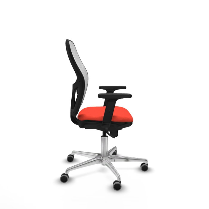 PIQUERAS Y CRESPO Silla de oficina Jorquera Naranja y Blanco PIQUERAS Y CRESPO Silla de oficina Jorquera Naranja y Blanco