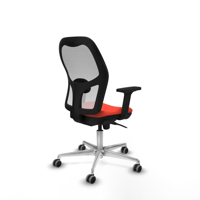 PIQUERAS Y CRESPO Silla de oficina Jorquera Naranja y Blanco PIQUERAS Y CRESPO Silla de oficina Jorquera Naranja y Blanco