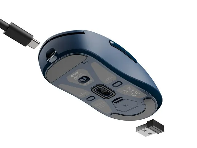 Fury Tanto T4 Wireless Ratón Gaming Inalámbrico 12000 DPI Óptico 7 Botones Azul Marino Fury Tanto T4 Wireless Ratón Gaming Inalámbrico 12000 DPI Óptico 7 Botones Azul Marino