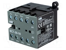 ABB Contactor BC7 3-polar 12A 24VDC
