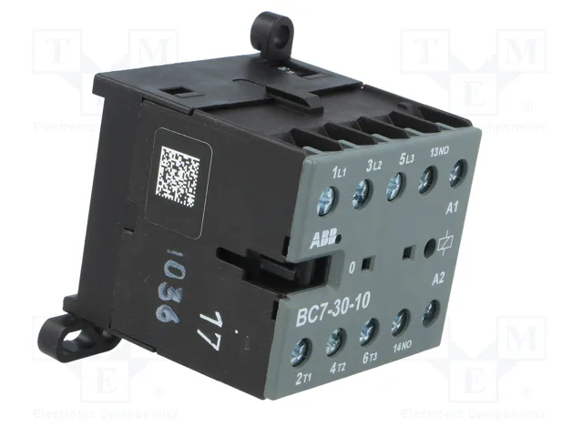 ABB Contactor BC7 3-polar 12A 24VDC