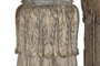 DKD Home Decor Columna de Teca Natural 23x23x149 cm