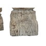 DKD Home Decor Columna de Teca Natural 23x23x149 cm