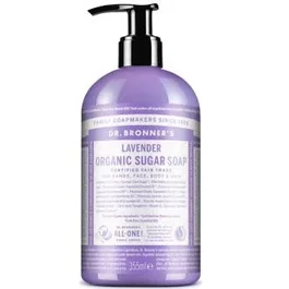 Dr Bronners Jabón de Azúcar Lavanda 355 mL