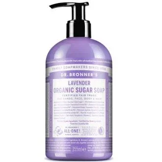 Dr Bronners Jabón de Azúcar Lavanda 355 mL Dr Bronners Jabón de Azúcar Lavanda 355 mL
