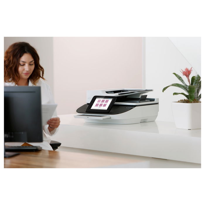 HP Digital Sender Flow 8500fn2 Document Scanner | Escáner plano y ADF | 600x600 DPI | Negocios | Imprime 10000 páginas/mes