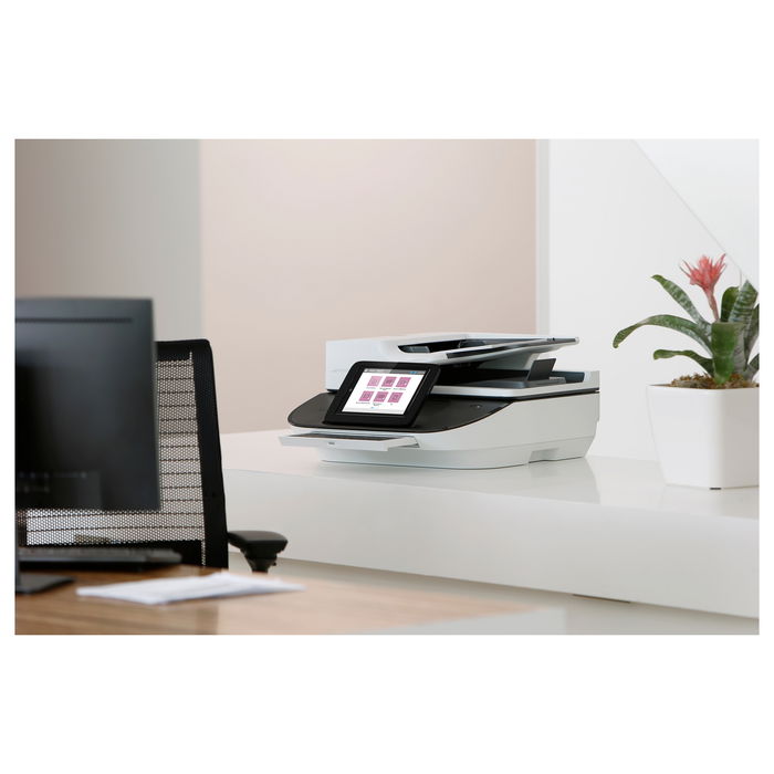 HP Digital Sender Flow 8500fn2 Document Scanner | Escáner plano y ADF | 600x600 DPI | Negocios | Imprime 10000 páginas/mes