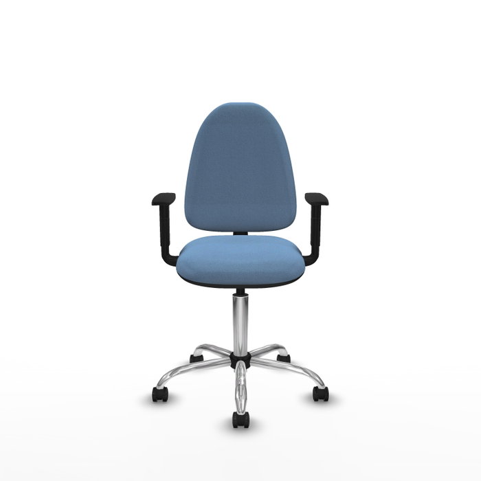 PIQUERAS Y CRESPO Silla de oficina Aýna Azul cielo con Brazos 1D PIQUERAS Y CRESPO Silla de oficina Aýna Azul cielo con Brazos 1D