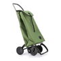 Rolser MF 4 Carro de la Compra Plegable, 4 Ruedas, Bolsa 43 Litros, Sistema 2/4 Ruedas, Base Abatible, Color Kaki
