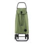 Rolser MF 4 Carro de la Compra Plegable, 4 Ruedas, Bolsa 43 Litros, Sistema 2/4 Ruedas, Base Abatible, Color Kaki