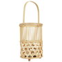 Home Deco Factory Farolillo Bambú Trenzado Altura 55 cm
